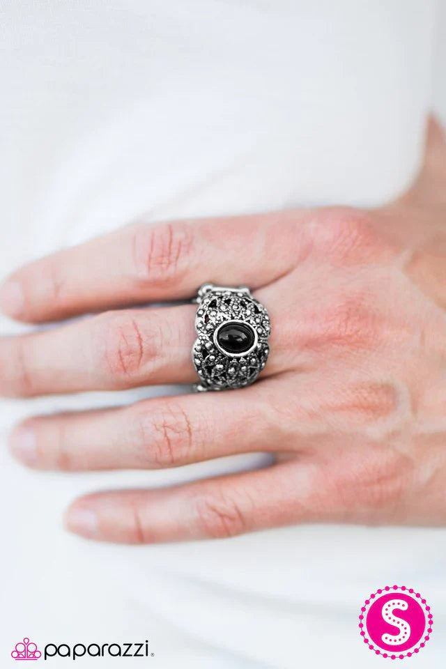 Paparazzi Ring ~ Color Burst - Black