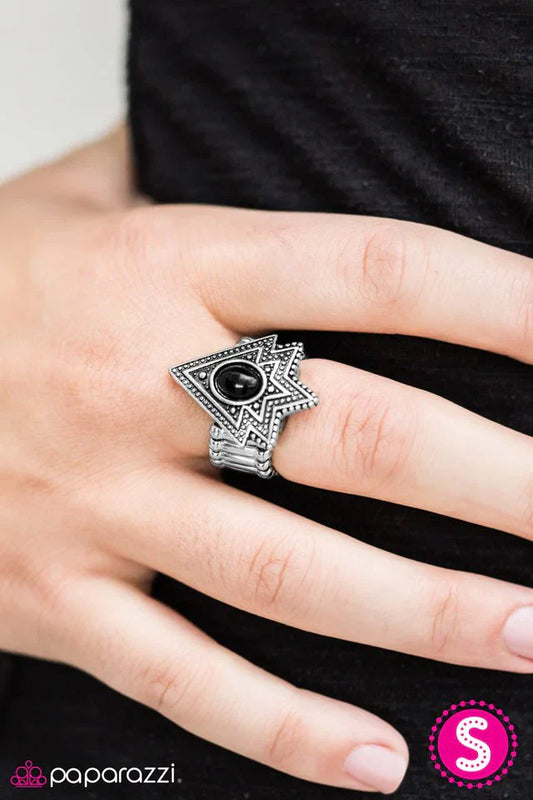 Paparazzi Ring ~ Tribe Vibe - Black