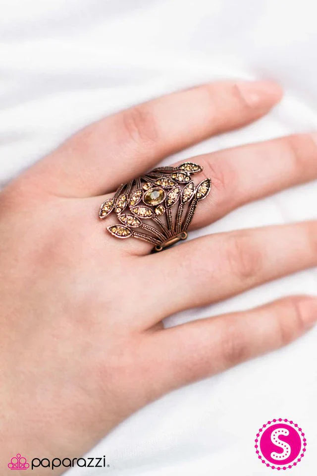 Paparazzi Ring ~ Garden Retreat - Copper