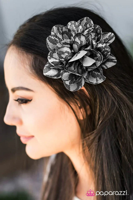 Paparazzi Hair Accessories ~ Laced with Grace - Silver