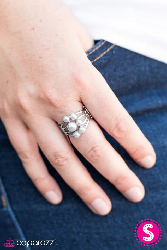 Paparazzi Ring ~ Secretly A Mermaid - Silver