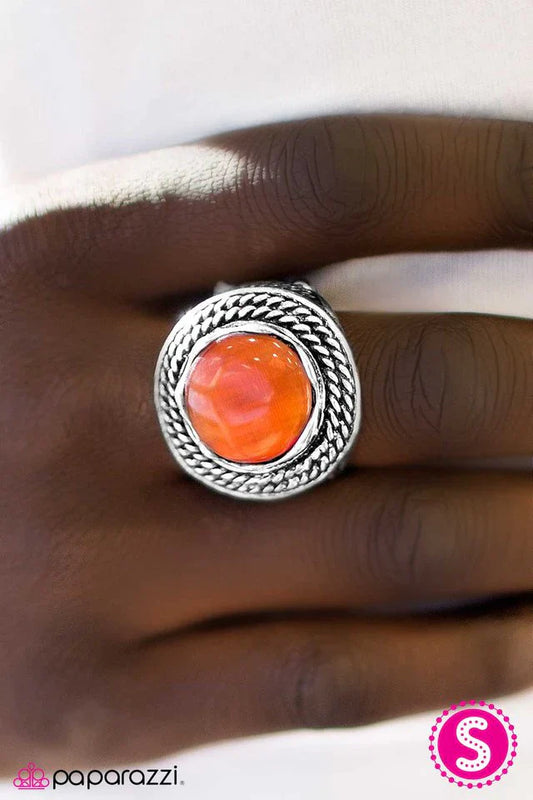 Paparazzi Ring ~ In Your Face - Orange