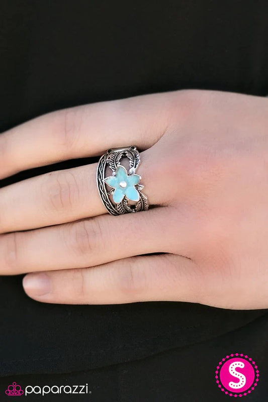 Paparazzi Ring ~ Fiji Fling - Blue