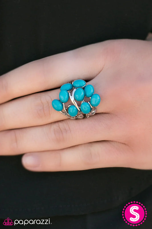 Paparazzi Ring ~ Tahiti Tango - Blue