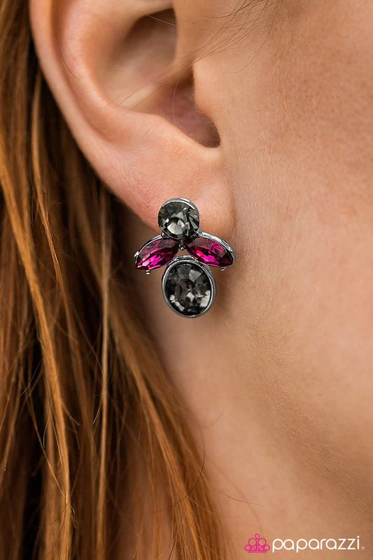 Paparazzi Earring ~ That FIREWORKS For Me - Multi