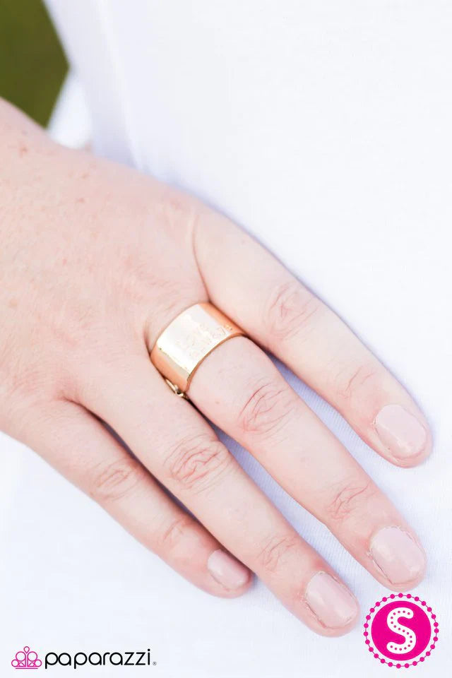 Paparazzi Ring ~ Love Always - Gold