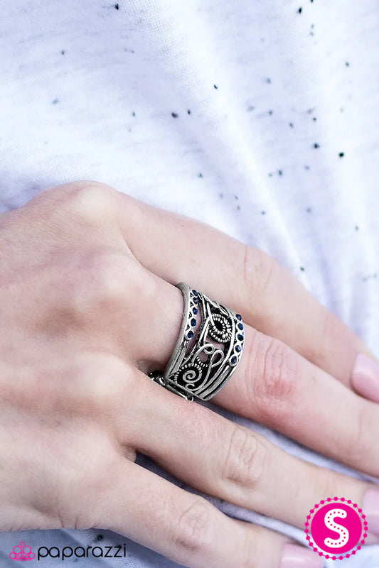 Paparazzi Ring ~ I Feel REFINED - Blue