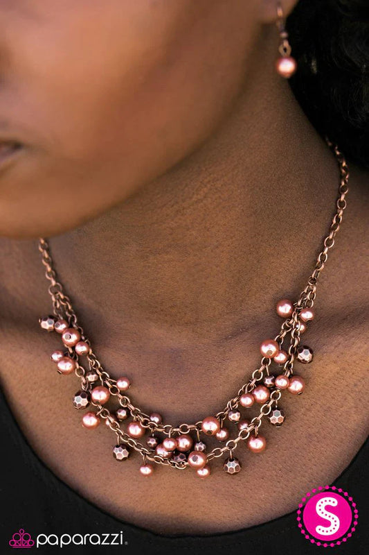 Paparazzi Necklace ~ Timeless Class - Copper