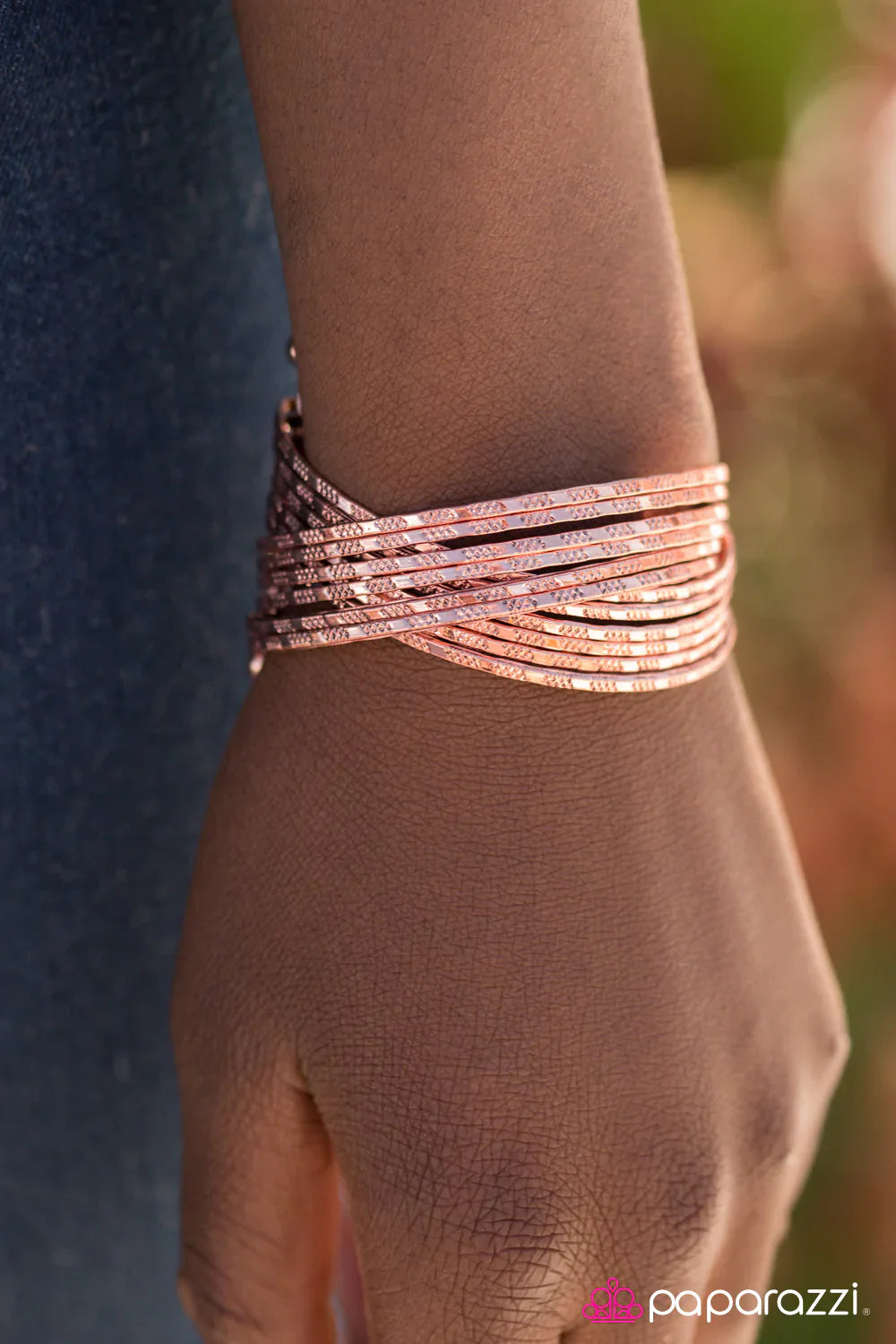 Paparazzi Bracelet ~ Endlessly Egyptian - Copper