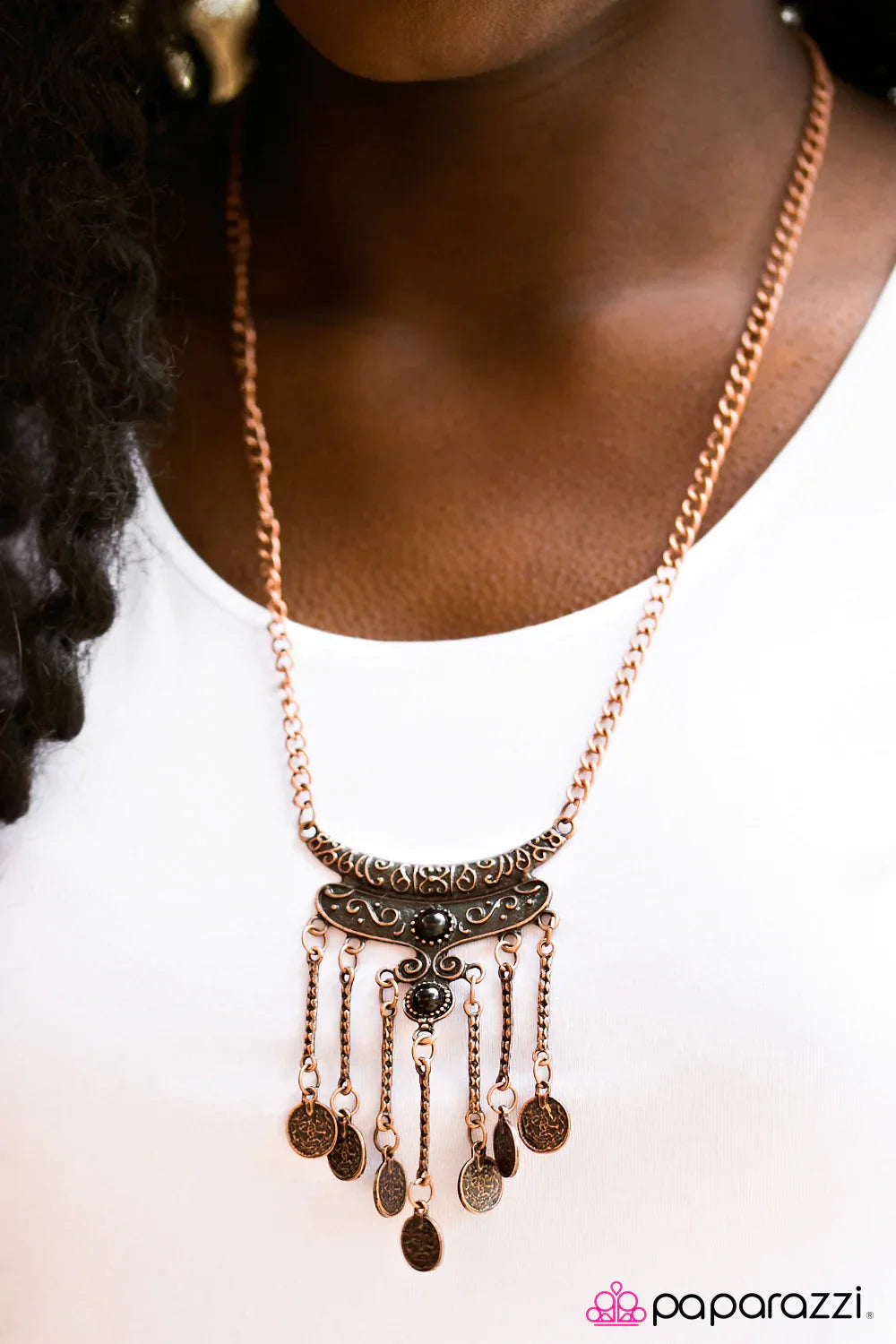 Paparazzi Necklace ~ My Greatest Adventure - Copper