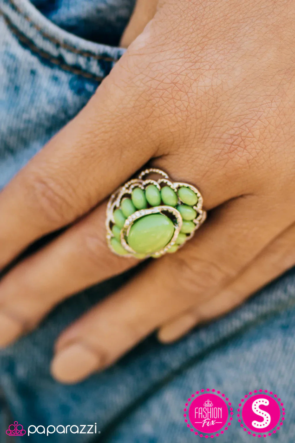 Paparazzi Ring ~ Will You BEAD My Girl?  - Green