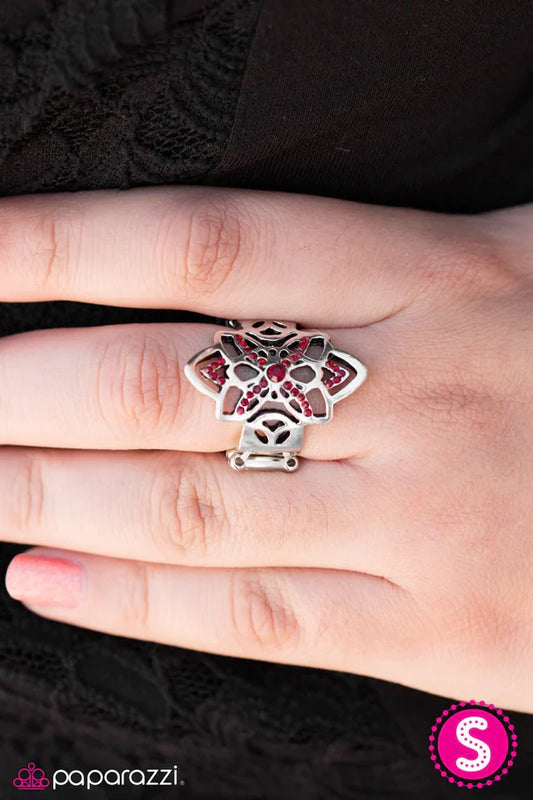 Paparazzi Ring ~ Daringly Dallas - Red