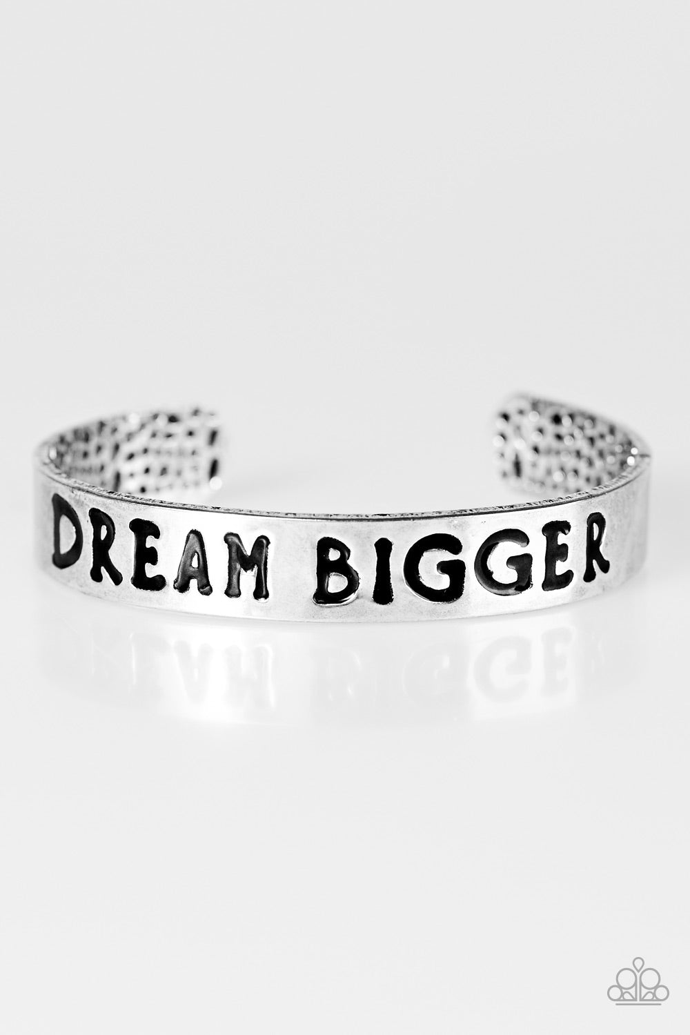 Paparazzi Bracelet ~ Dream Bigger - Silver