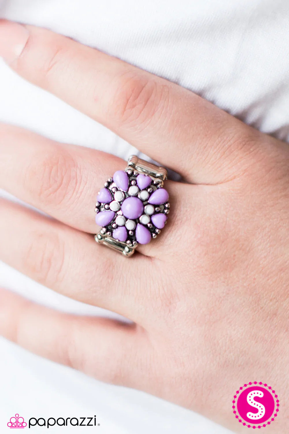 Paparazzi Ring ~ Summer Haze - Purple