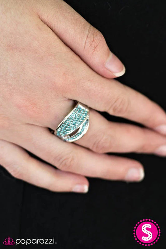 Paparazzi Ring ~ Love At First SPARK - Blue