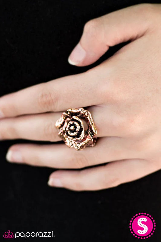 Paparazzi Ring ~ Garden Of Grandeur - Copper