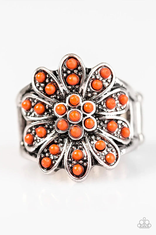 Paparazzi Ring ~ Palm Springs Perennial  - Orange