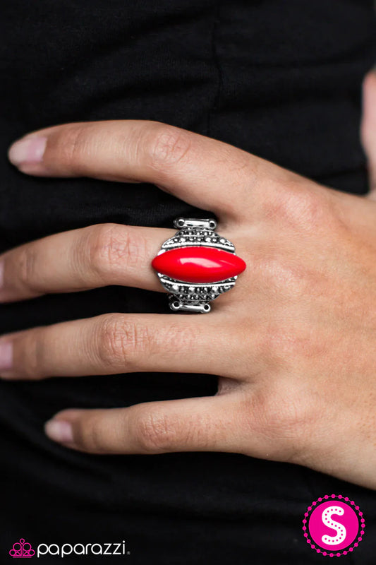 Paparazzi Ring ~ Trekking Through The Amazon - Red