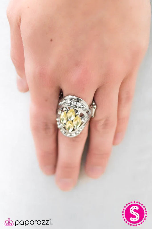 Paparazzi Ring ~ Badaboom! - Yellow