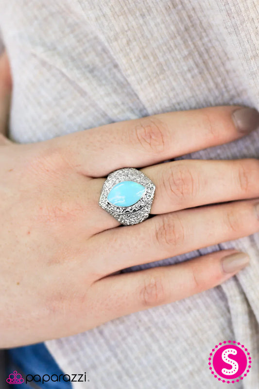 Paparazzi Ring ~ Summer Vibes - Blue