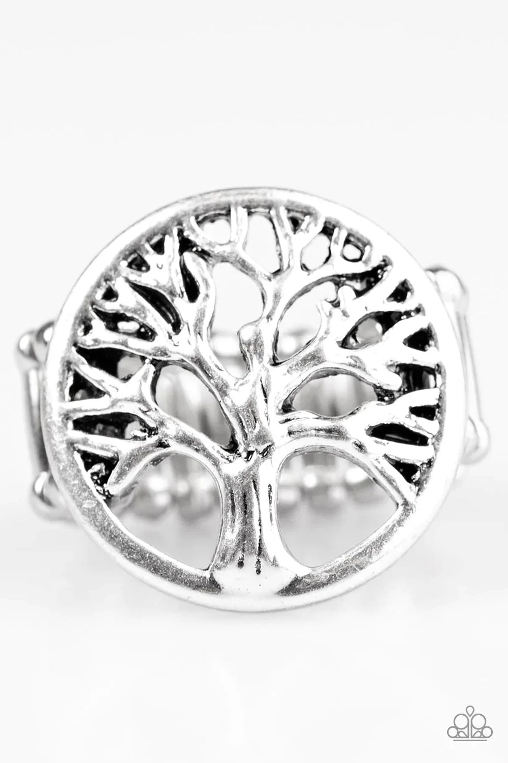 Paparazzi Ring ~ Go Climb A Tree - Silver