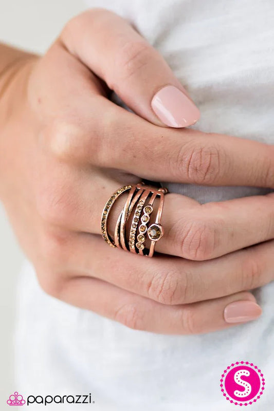 Paparazzi Ring ~ Princess Of My Fairytale - Copper