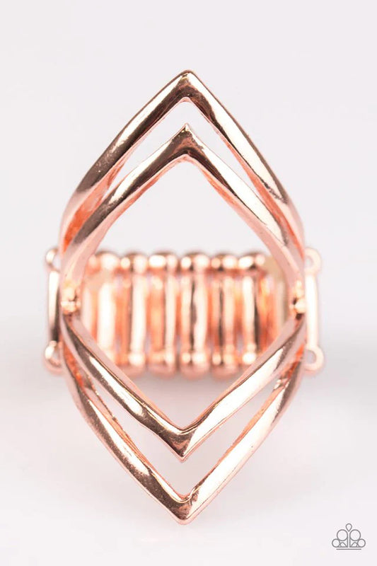 Paparazzi Ring ~ Show Me The Way - Copper