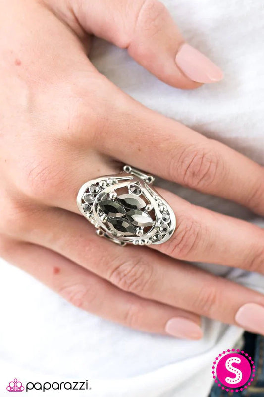 Paparazzi Ring ~ Badaboom! - Silver