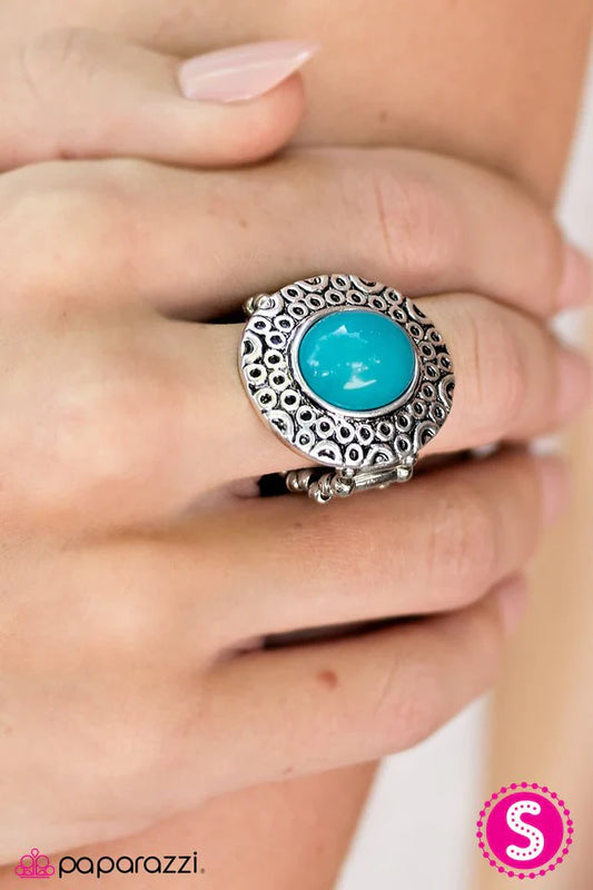 Paparazzi Ring ~ SPIN There, Done That - Blue