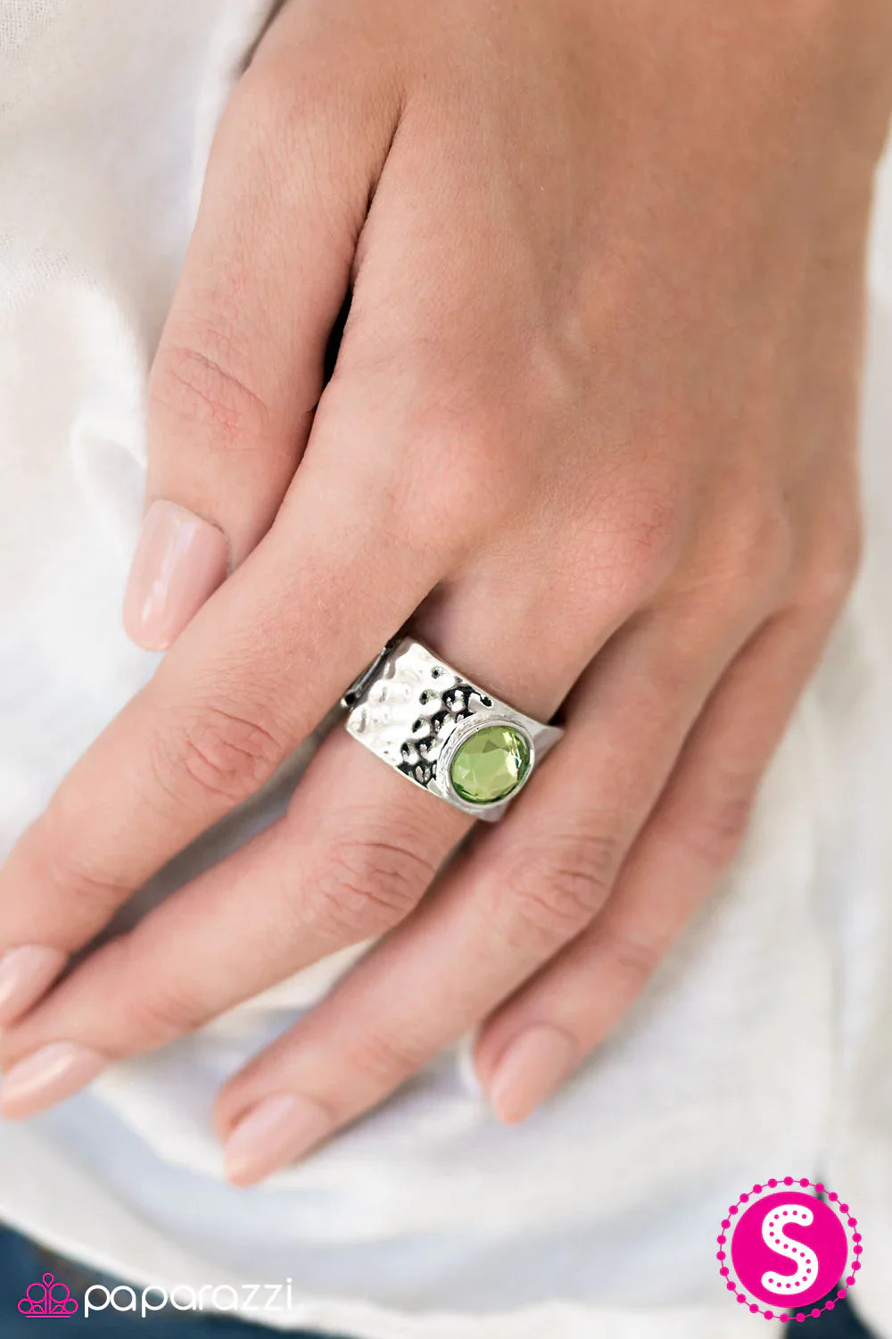 Paparazzi Ring ~ Its Not Easy Being A Princess - Green