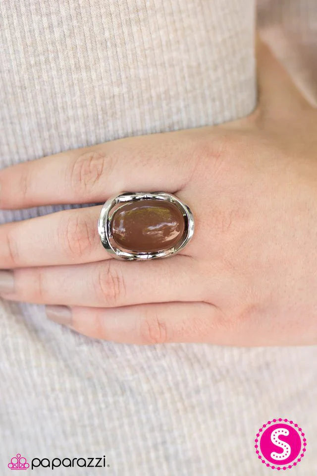 Paparazzi Ring ~ HUEs That Girl? - Brown