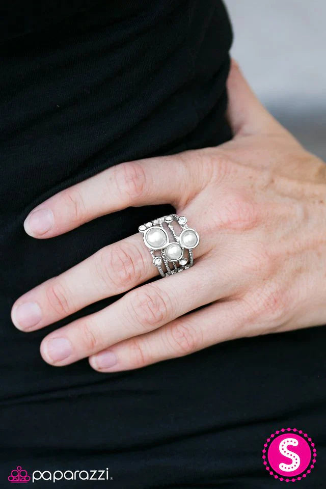 Paparazzi Ring ~ The Sea Is Calling - White