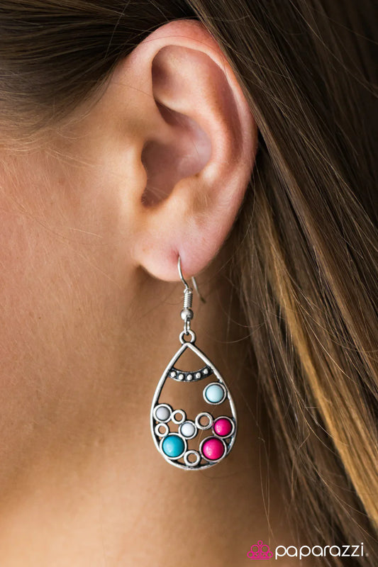 Paparazzi Earring ~ Lost At Sea - Multi