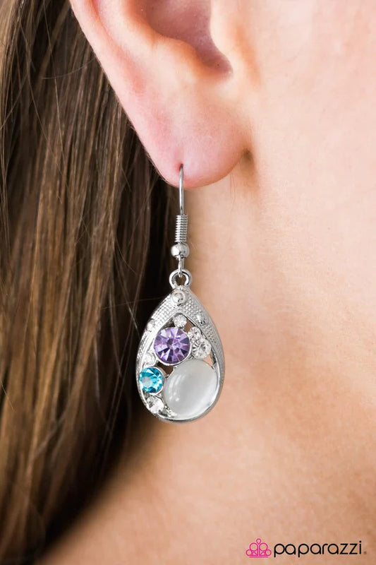 Paparazzi Earring ~ Deep Sea Treasure - Multi