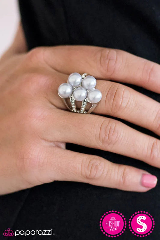 Paparazzi Ring ~ Can You Keep A SEA-cret? - Silver