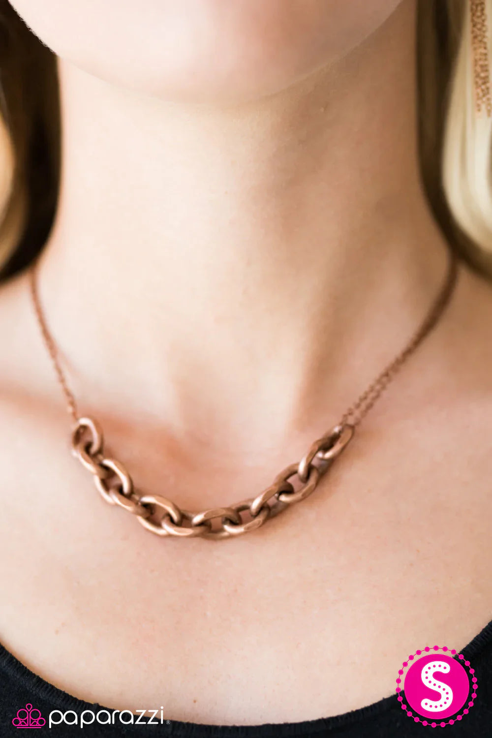 Paparazzi Necklace ~ Lo and Be-BOLD! - Copper