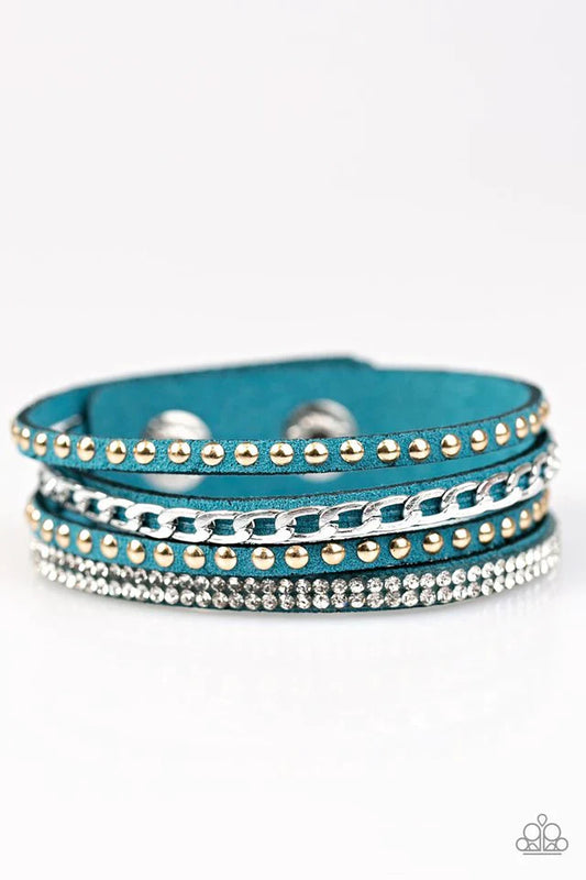 Paparazzi Bracelet ~ Hot GLAM! - Blue