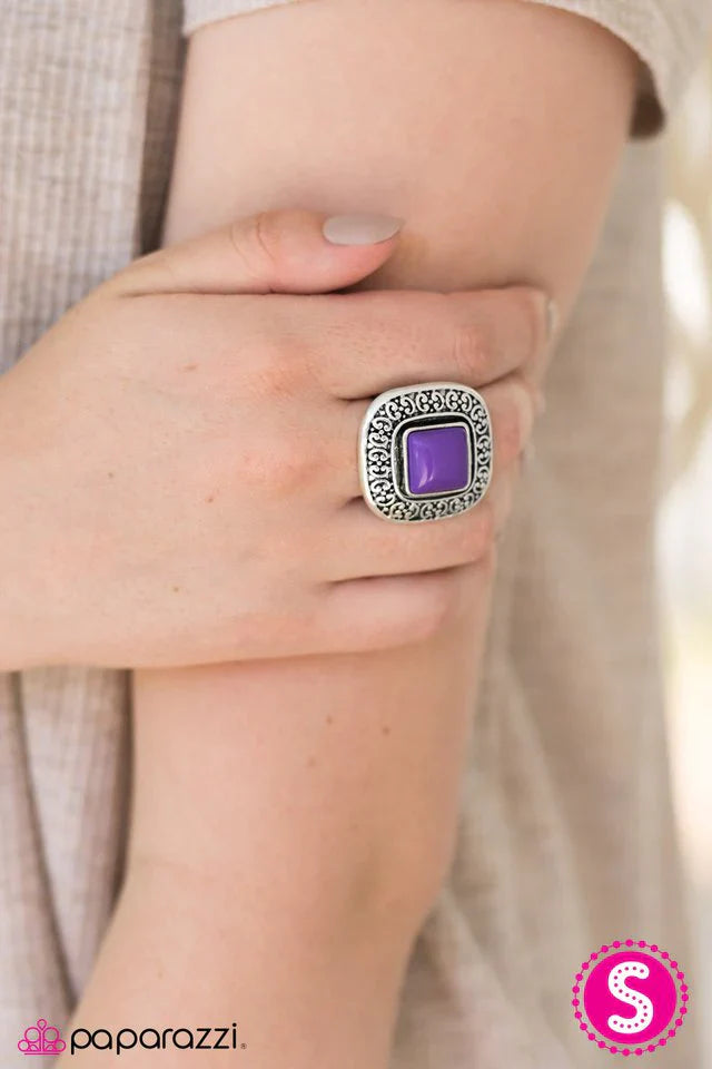 Paparazzi Ring ~ Wild Old West - Purple