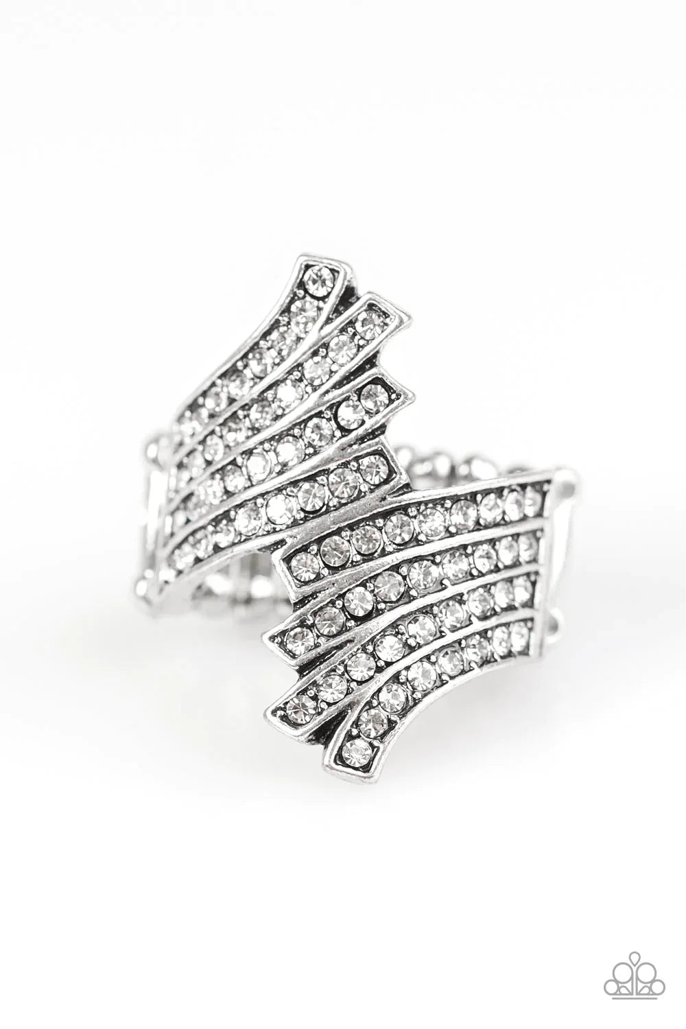 Paparazzi Ring ~ Tidal Shimmer - White