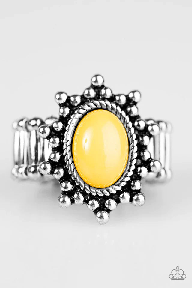 Paparazzi Ring ~ All Sunshine - Yellow