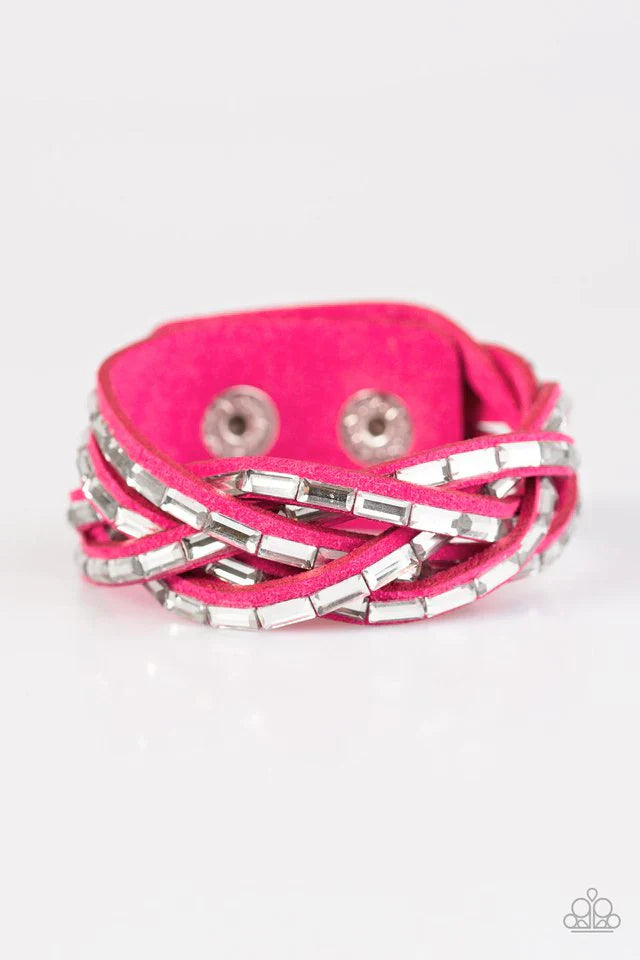 Paparazzi Bracelet ~ Rock Legend - Pink