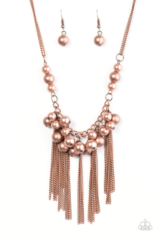 Paparazzi Necklace ~ Modern Mechanics - Copper