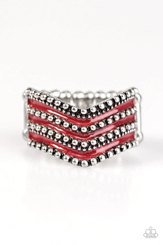 Paparazzi Ring ~ Wild Ways - Red