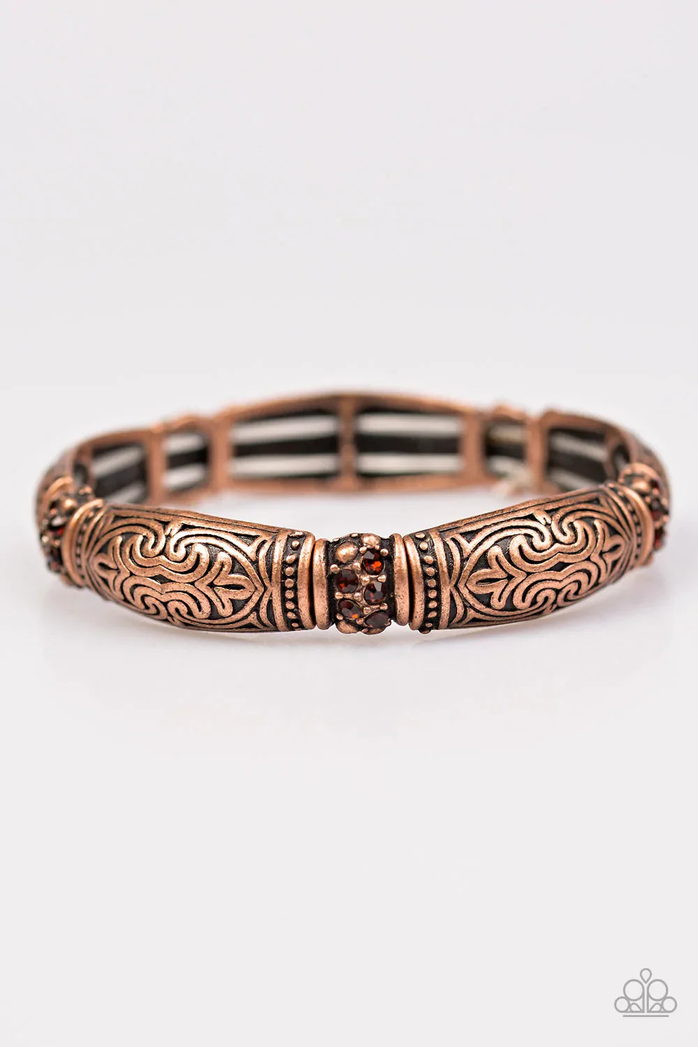 Paparazzi Bracelet ~ Romance In Rome - Copper