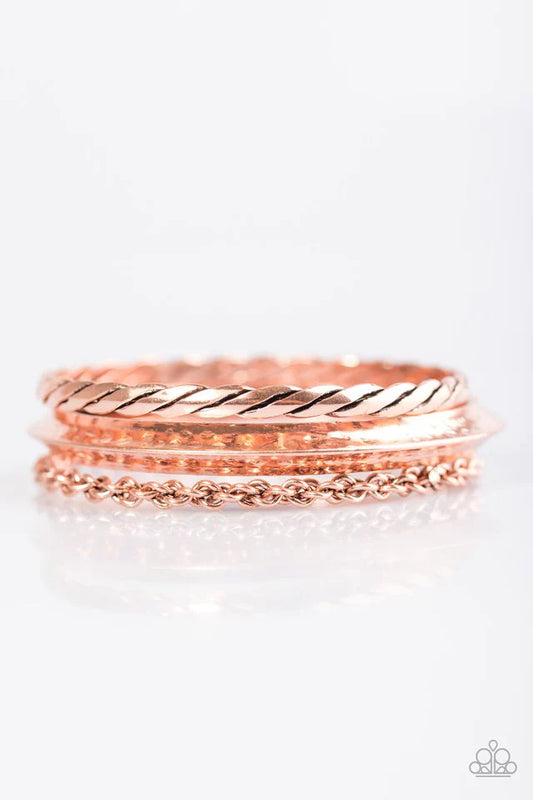 Paparazzi Bracelet ~ Not Very Ladylike - Copper