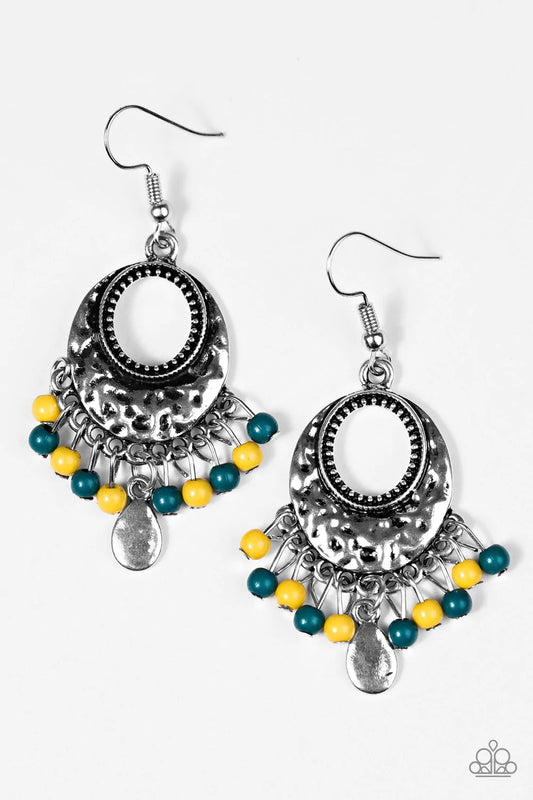 Paparazzi Earring ~ Beachside Bash - Multi