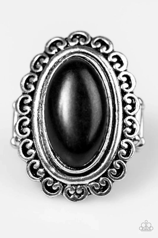 Paparazzi Ring ~ Western Wayfarer - Black