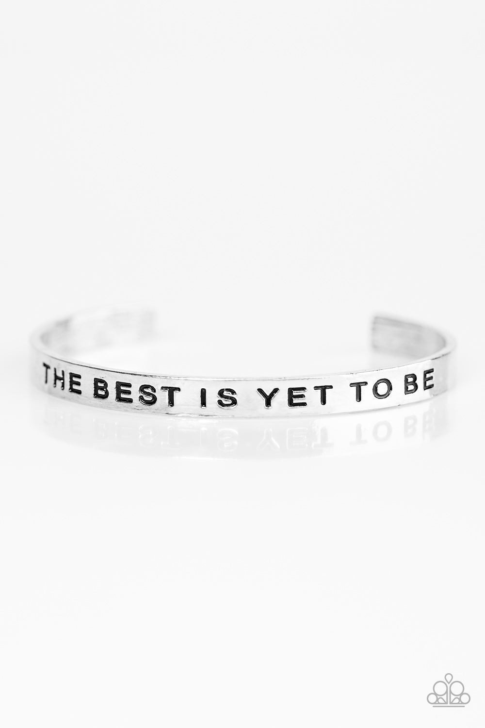 Paparazzi Bracelet ~ The Best Is Yet To Be - Silver