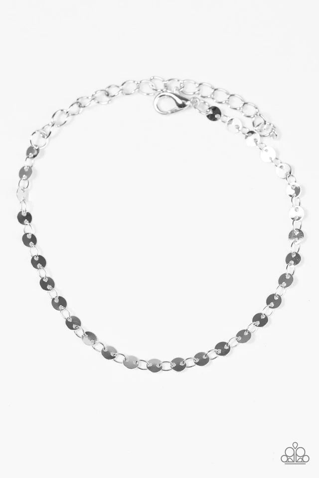 Paparazzi Bracelet ~ Shine On Me - Silver