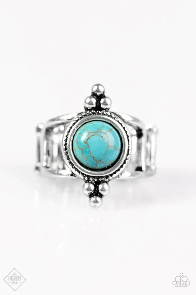 Paparazzi Ring ~ Middle Ground - Blue